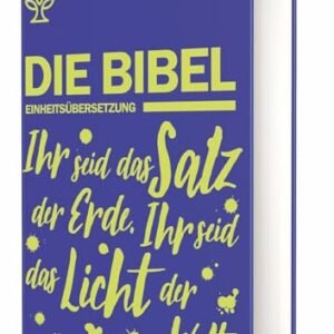Schulbibel Einheitsübersetzung: Ihr seid das Salz der Erde. Ihr seid das Licht der Welt. (Mt 5, 13.14) (Blau) - Image 3