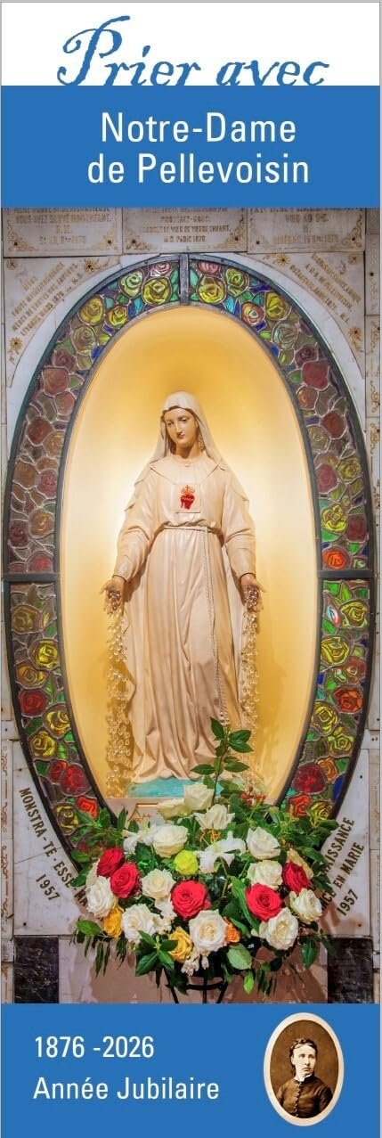 Signet Prier avec Notre-Dame de Pellevoisin - Lot de 10 - Image 1