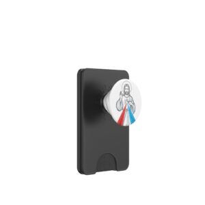 Sonntag der göttlichen Barmherzigkeit: Jesus, katholisch PopSockets PopWallet für MagSafe - Image 1