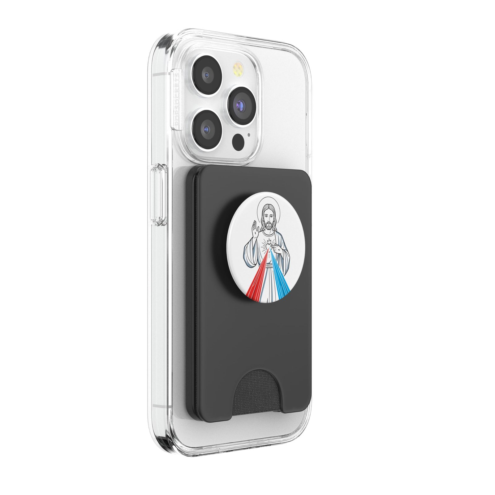 Sonntag der göttlichen Barmherzigkeit: Jesus, katholisch PopSockets PopWallet für MagSafe - Image 4