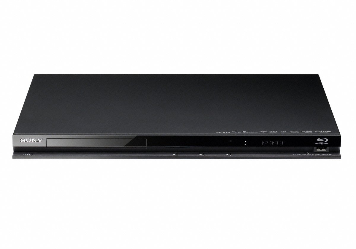 Sony BDP-S370 Blu-ray Player (1080p Full HD, Dolby True HD, DTS HD, iPhone/iPodTouch fernbedienbar, WLAN Ready) schwarz - Image 1