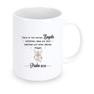 Spirituelle Geschenke Christliche Tasse Mit Bibelvers Konfirmation Geschenk Mädchen Weihnachtsgeschenke Motivationsgeschenk Religiöse Geschenke Firmung Geschenk (Weiß) - Image 1