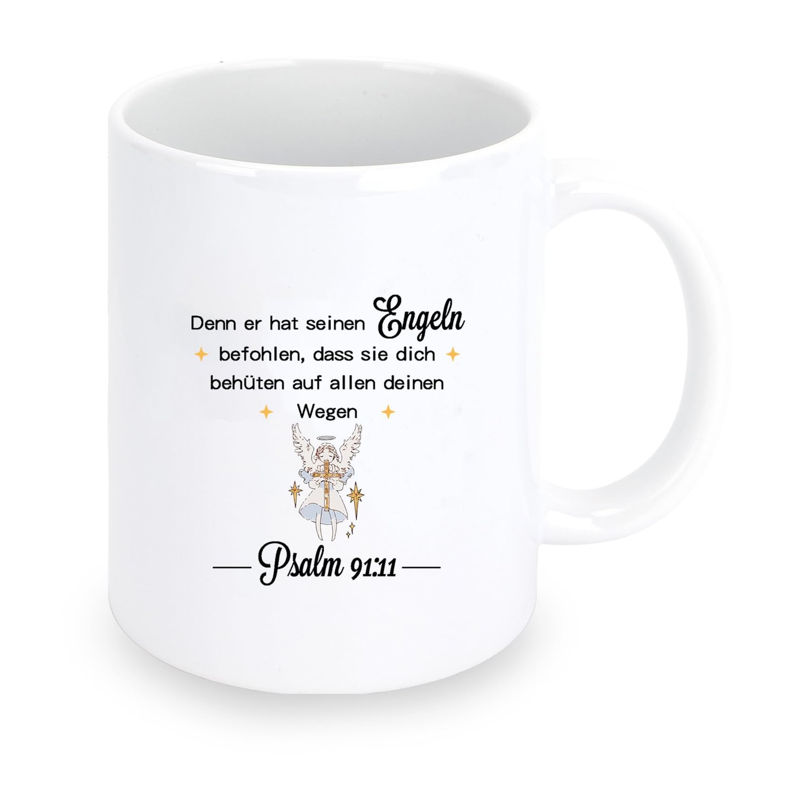 Spirituelle Geschenke Christliche Tasse Mit Bibelvers Konfirmation Geschenk Mädchen Weihnachtsgeschenke Motivationsgeschenk Religiöse Geschenke Firmung Geschenk (Weiß) - Image 1