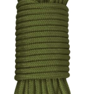 Stabiles Polypropylen-Seil, belastbar bis 250 kg universell einsetzbar Olive 5mm/15m - Image 1