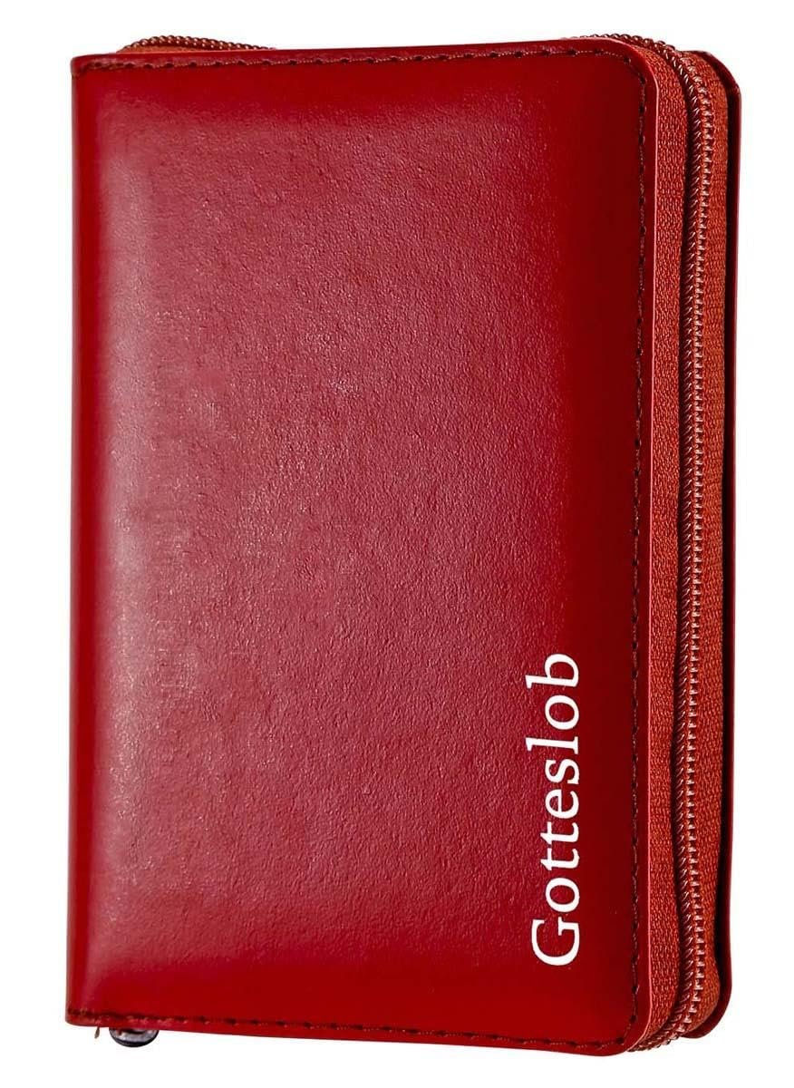 Taschenausgabe »Gotteslob«, Rubinrot mit Reißverschluss: für die (Erz-)Bistümer Berlin, Dresden-Meißen, Erfurt, Görlitz und Magdeburg, herausgegeben ... Bistümer Bozen-Brixen, Lüttich und Luxemburg - Image 1