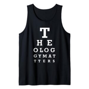 Theologie zählt – Augendiagramm – Christliche Bibelstudie Tank Top - Image 1