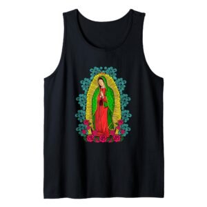 Unsere Liebe Frau von Guadalupe Tepeyac Selige Mutter Juan Diego Tank Top - Image 1