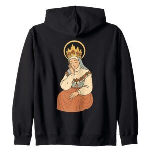 Unsere Liebe Frau von La Salette – katholisch Kapuzenjacke - Image 1