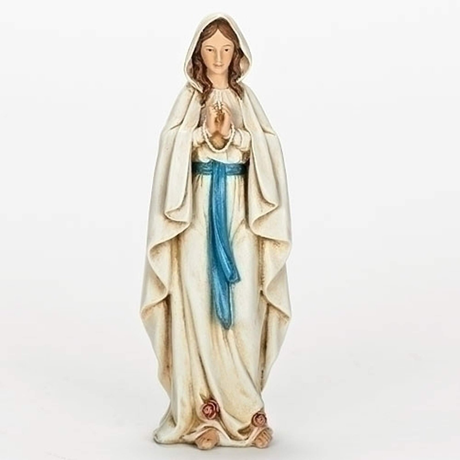 Unserer Lieben Frau in Lourdes der hl. Jungfrau Maria Statue Abbildung 6 Zoll - Image 1