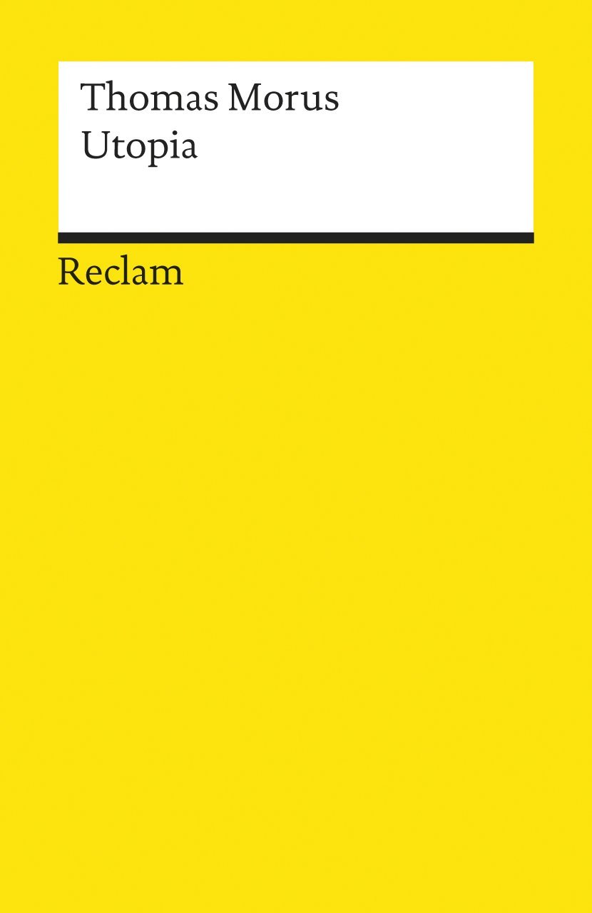 Utopia: Morus, Thomas – Grundlagen-Wissen Gesellschaft und Politik – 513 (Reclams Universal-Bibliothek) - Image 1