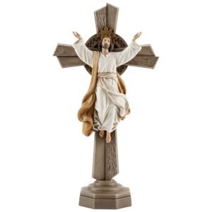 Vineyard Carvings Stehendes Kruzifix Christus - Image 1