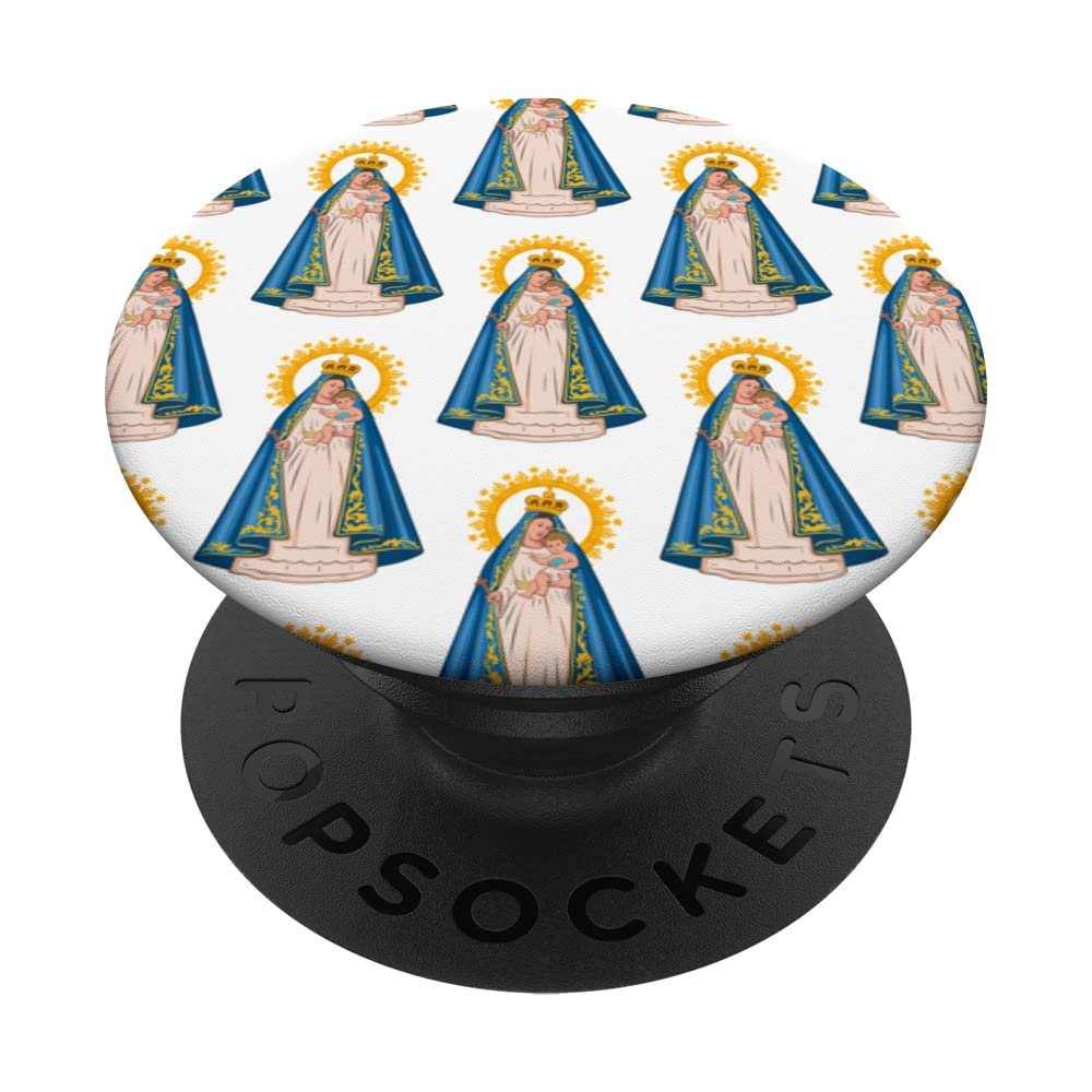 Virgen De La Caridad Del Cobre. Muster Nr. 2 PopSockets mit austauschbarem PopGrip - Image 1