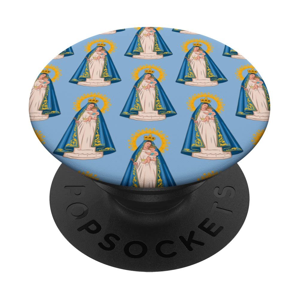 Virgen De La Caridad Del Cobre. Muster Nr. 3 PopSockets mit austauschbarem PopGrip - Image 1