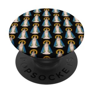 Virgen De La Caridad Del Cobre. Muster Nr. 4 PopSockets mit austauschbarem PopGrip - Image 1