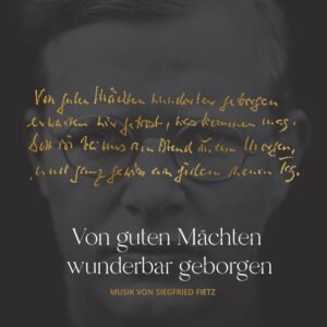 Von guten Mächten wunderbar geborgen - Dietrich Bonhoeffer und Siegfried Fietz: Musik Alben auf 2 CDs - Image 1