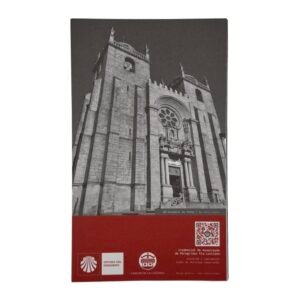 World of Pilgrims Offizieller Pilgerausweis Portugal – Credencial del Peregrino Via Lusitana – Original Pilgerpass für den Caminho Português – Motiv Sé Catedral do Porto – 16 x 9,5 cm - Image 1