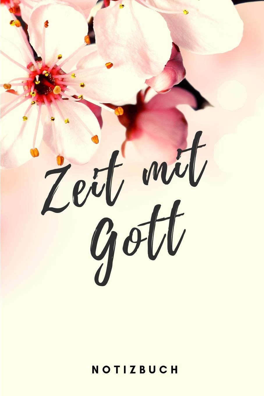 Zeit mit Gott Notizbuch: Christliches Notizbuch Notizheft 108 Seiten karriert (6x9 /15.24 x 22.86 cm) zum Gebet - Image 1
