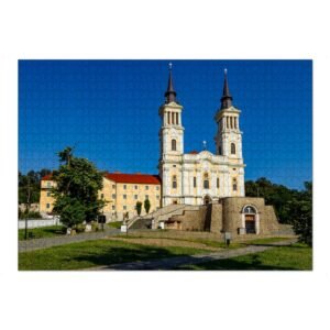 artboxONE-Puzzle XL (1000 Teile) Architektur Wallfahrtskirche Maria Radna - Puzzle Maria radna Banat glaube - Image 1