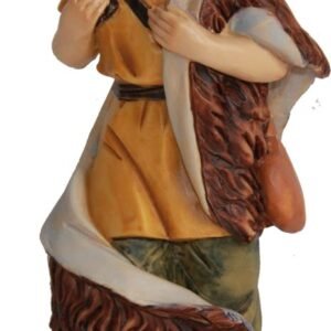 dekoprojekt Krippenfigur Hirte mit Schaf auf Schulter - Image 1