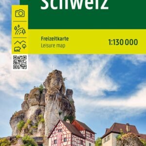 freytag & berndt Freizeitkarte Fränkische Schweiz 1:130.000: mit touristischen Infos auf Rückseite, wasserfest und reißfest - Image 1